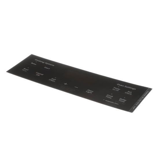 Picture of GE Faceplate Graphics Overlay For Display Part# WB07X26647