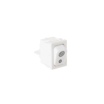 Picture of GE Switch Rocker Elem (Wh) Part# WB24T10167