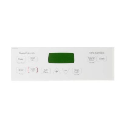 Picture of GE Faceplate Graphics (Wh) Part# WB27T11014