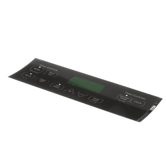 Picture of GE Faceplate Graphics (Bk) Part# WB27T11013