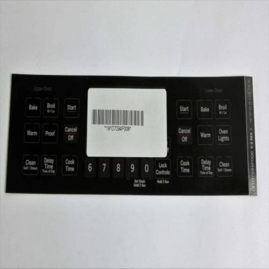 Picture of GE Overlay Part# WB27T11465