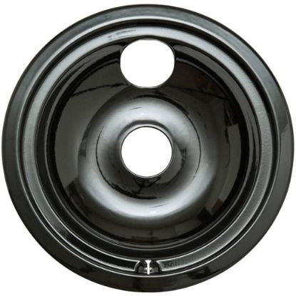 Picture of GE 8 Inch Black Porcelain Burner Bowl-elec Part# WB31T10015