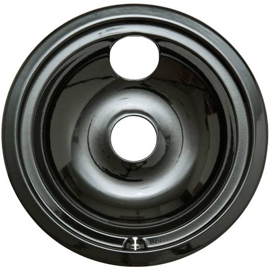 Picture of GE 8 Inch Black Porcelain Burner Bowl-elec Part# WB31T10015