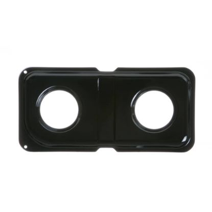 Picture of GE Double Black Porcelain Pan Left - Gas Part# WB34K10010