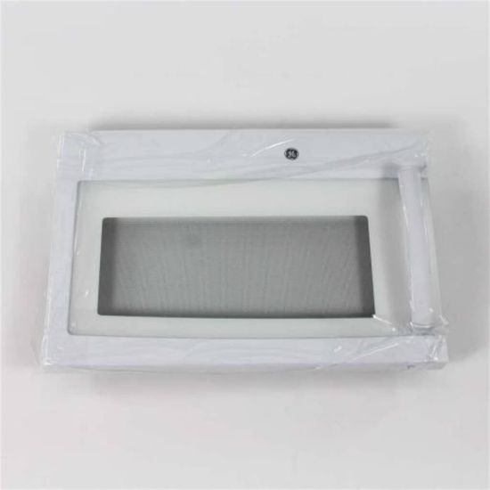 Picture of GE White Door Assembly Part# WB56X44647