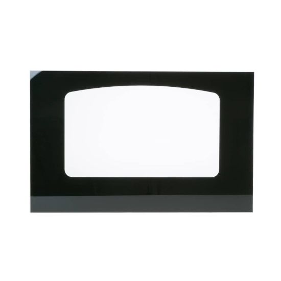 Picture of GE Glass Oven Door (Bk) Part# WB57K10109