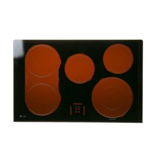 Picture of GE Maintop Glass Asm (Bk) Part# WB62T10776