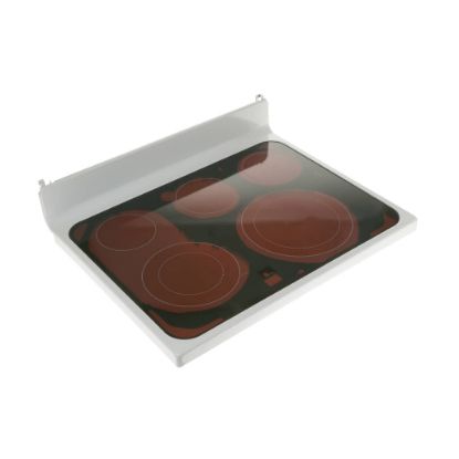 Picture of GE Rangetop Glass Asm Part# WB62X25977