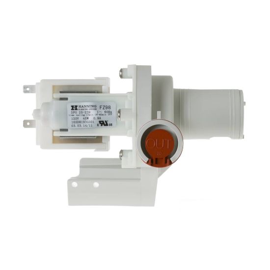 Picture of GE Pump Drain Asm Part# WD26X10025