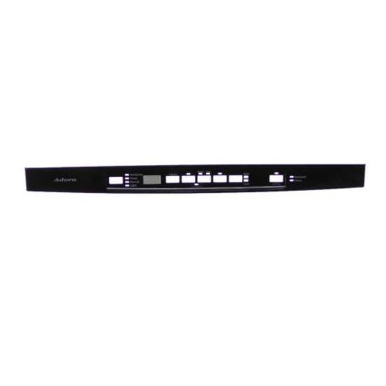 Picture of GE Cover Console Asm Iml Part# WD34X24946