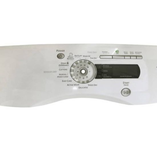 Picture of GE Cntrl Pnl Asm Wh Part# WE19M1656