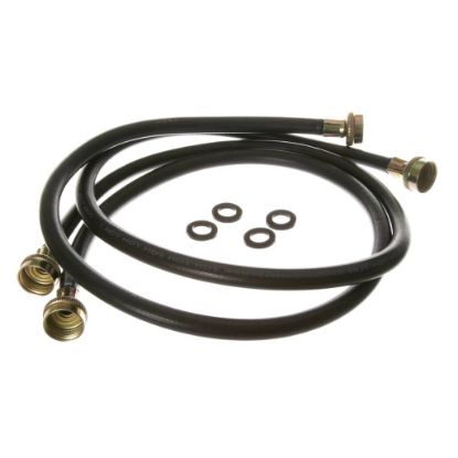 Picture of GE 2 Pk Rubber Inlt Hose 4 Part# WH41X10207