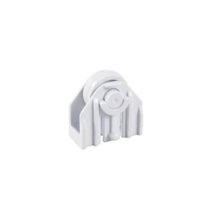 Picture of GE Gray Freezer Upper Basket Roller Part# WR02X32499