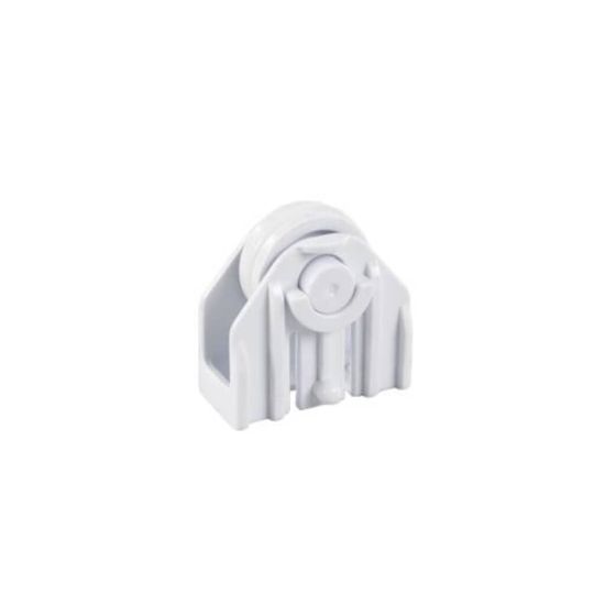 Picture of GE Gray Freezer Upper Basket Roller Part# WR02X32499