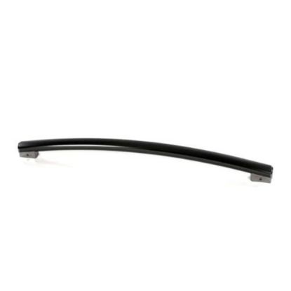 Picture of GE Refrigerator Door Handle Fresh Food Blac Part# WR12X28145