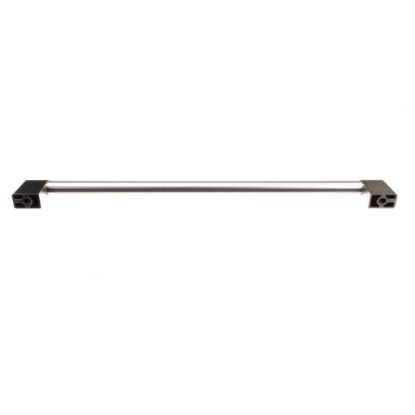 Picture of GE Brushed Stainless Refrigerator Handle Part# WR12X40046