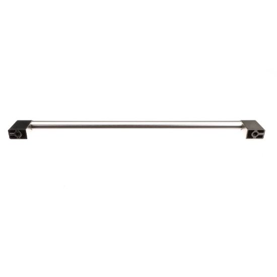 Picture of GE Brushed Stainless Refrigerator Handle Part# WR12X40046
