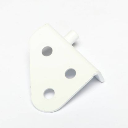 Picture of GE White Ice Box Door Lower Hinge Part# WR13X31795