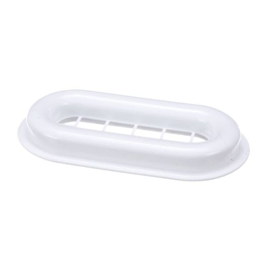 Picture of GE White Ice Box Port Gasket Part# WR14X32473