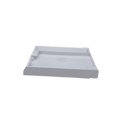 Picture of GE White Ice Box Door W/ Gasket And Latch Part# WR14X36431