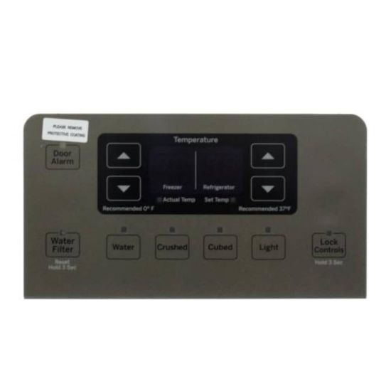 Picture of GE Dispenser Interface & Board Dorian Gray Part# WR55X30696