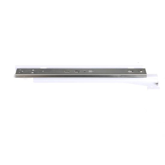 Picture of GE White Freezer Lower Basket Slide And Br Part# WR72X39425