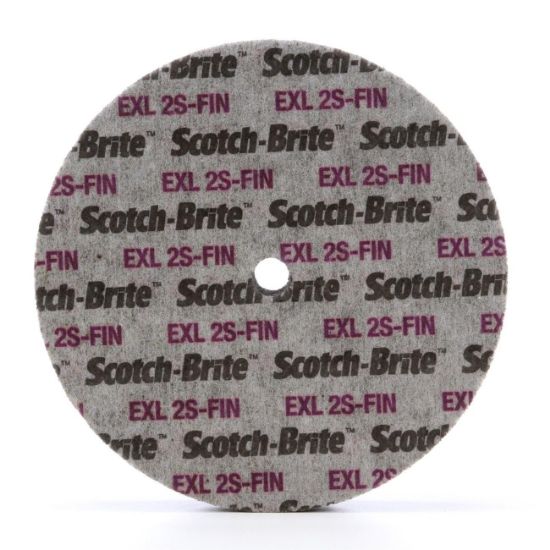 Picture of Scotch-Brite™ 3M S/B 6" 2Sfin Whl048011-13743 Part# - 7000028479