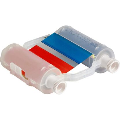 Picture of Brady® B30 Series Heavy-Duty Print Ribbon-Dred/Blue Part# - 140851