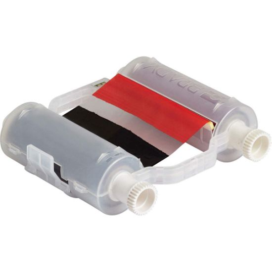 Picture of Brady® B30 Series Heavy-Duty Print Ribbon - Black/Red Part# - 140864