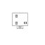 Picture of Hoshizaki Starter(relay) 3Arr3 Part# 4A1107-17