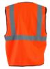 Picture of Occunomix Occulux Economy Vest Orange Xl Ansi 2 Part# - Eco-G-Ol/Xl