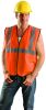 Picture of Occunomix Occulux Economy Vest Orange Xl Ansi 2 Part# - Eco-G-Ol/Xl