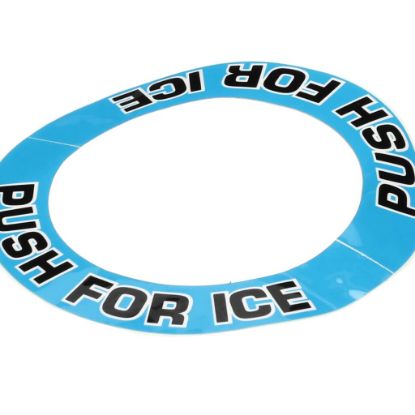Picture of Hoshizaki Label - Push Part# 4A2472-01