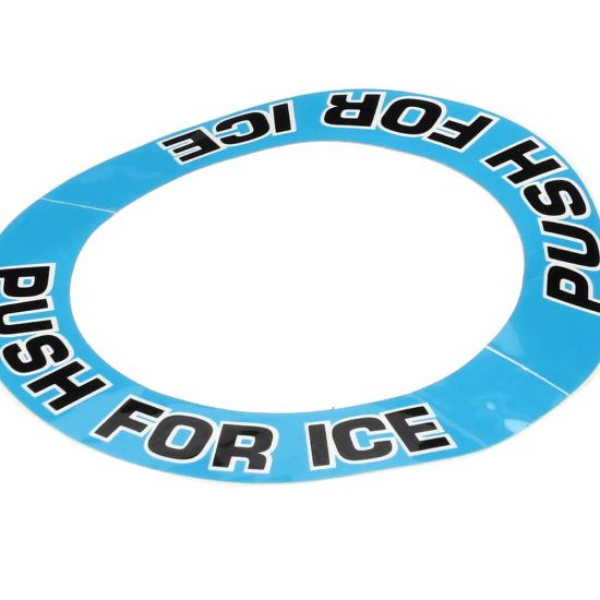Picture of Hoshizaki Label - Push Part# 4A2472-01