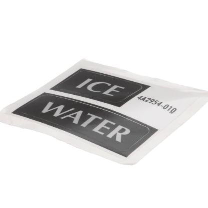 Picture of Hoshizaki Ice Label Part# 4A2954-01