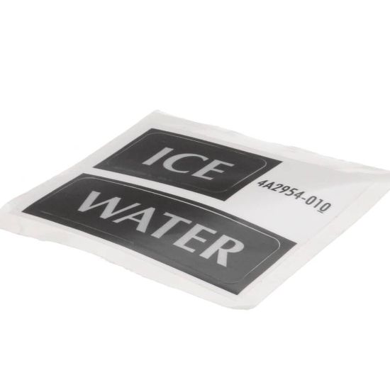 Picture of Hoshizaki Ice Label Part# 4A2954-01