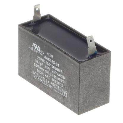 Picture of Hoshizaki Capacitor 10.0Mfd, 250V Part# 4A6435-01
