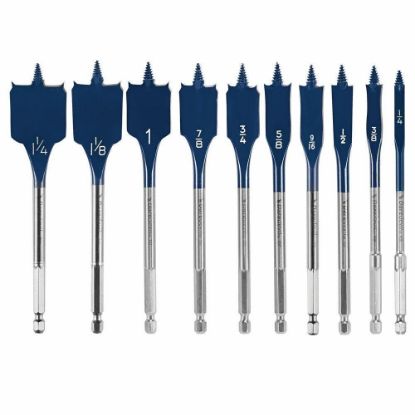 Picture of Bosch Power Tools Daredevil 10 Pc Spade Set W/Ext Part# - Dsb5010