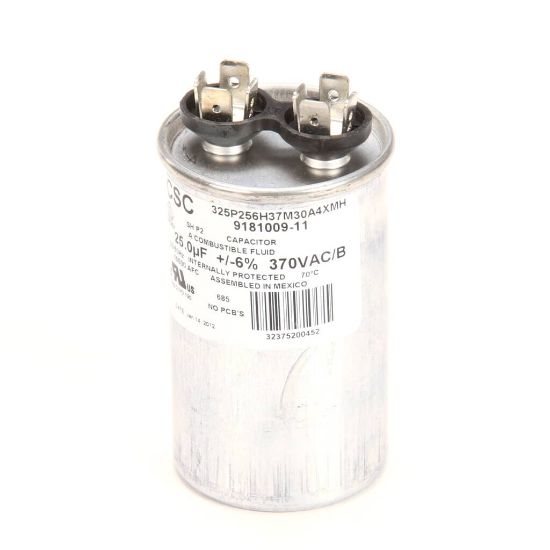 Picture of Ice-o-matic Capacitor Run 25Mfd 370V Part# 9181009-11