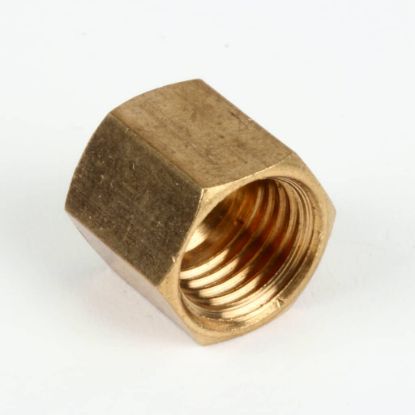 Picture of Imperial 3/16 C Short Compression Nut Brass Part# 30277
