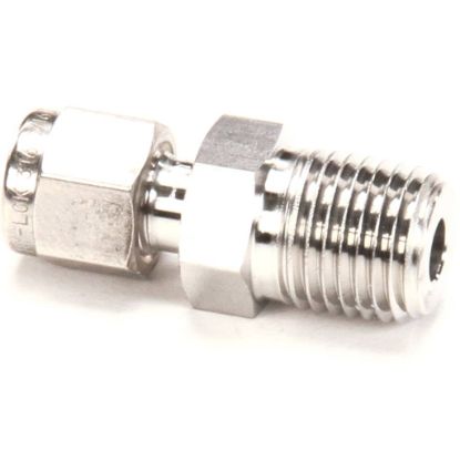 Picture of Imperial 3/16 X 1/4 Probe Connector Stainless Ste Part# 30407