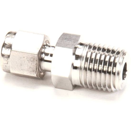 Picture of Imperial 3/16 X 1/4 Probe Connector Stainless Ste Part# 30407