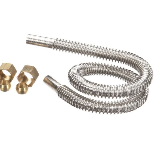 Picture of Imperial 3/8 X 18 Lg Corrigated S/s Flex Tubing, Part# 34679-18