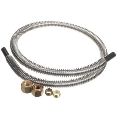 Picture of Imperial 3/8 X 28 Lg Corrigated S/s Flex Tubing Part# 34679-28