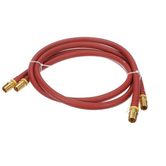 Picture of Jackson A-hose 1/2 Id X 60 Lg Red Part# 05700-004-19-90