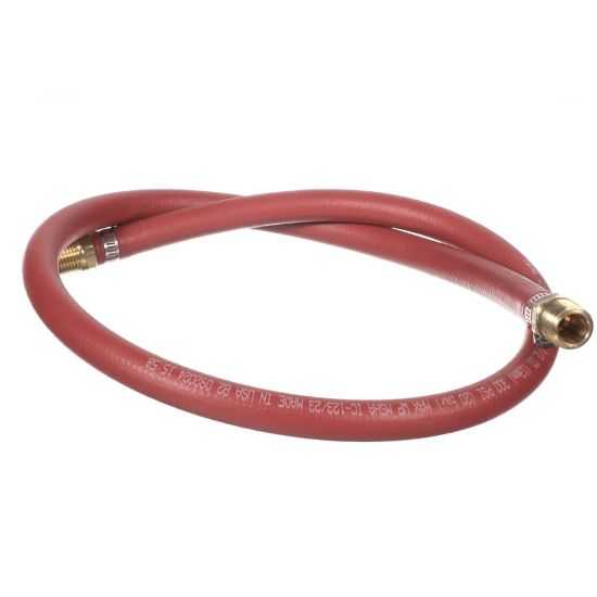 Picture of Jackson A-hose, 1/2 Red Booster Inlet Part# 05700-004-70-90