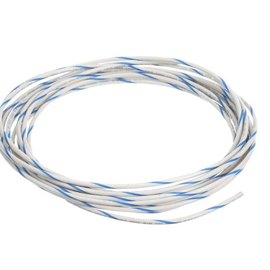 Picture of Jackson Wire 18Ga White/blue Spiral 21 Drum Part# 06145-011-46-40