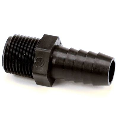 Picture of Jackson Fitting 3/8 Mnpt X 1/2 Hose Barb 3A3812 Part# 4730-002-18-54