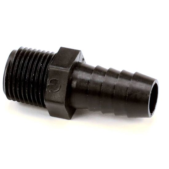 Picture of Jackson Fitting 3/8 Mnpt X 1/2 Hose Barb 3A3812 Part# 4730-002-18-54
