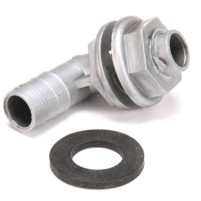 Picture of Jackson Fitting Bulkhead Elbow 45Deg. 1/2 N Part# 4730-011-45-21